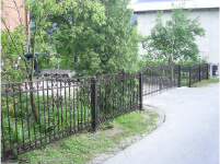 Ograje Dečman s.p. - Umetno kovaštvo in kovane ograje - Ograje - Primer sličice 095